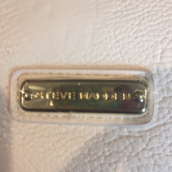 NTW STEVE MADDEN CREAM TOTE - Picture 7 of 7